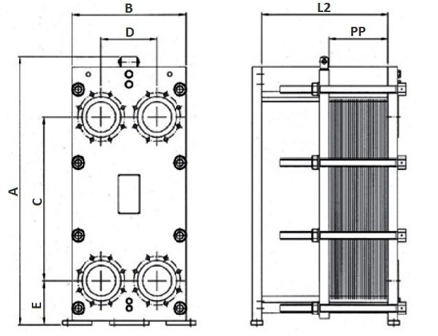 Теплообменник Funke FP 05-25